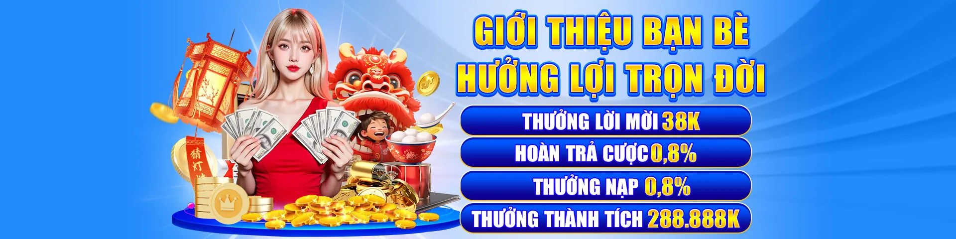 Banner khuyến mãi hấp dẫn tại link tài xỉu uy tín